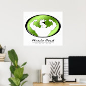 Spierkop Poster (Thuiskantoor)