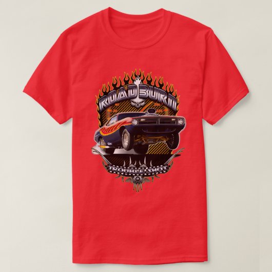 Spierkraan Barracuda Road Burn T-shirt (Design voorkant)