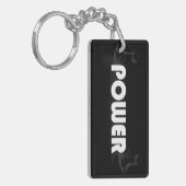 Spierkracht Sleutelhanger (Voorkant Links)