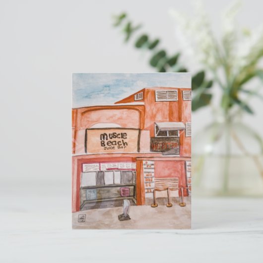 Spierkramp Briefkaart (Staand voorkant)