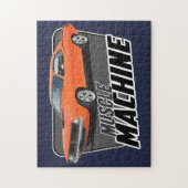 Spiermachine auto legpuzzel (Verticaal)