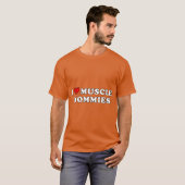 Spiermoeders meisje t-shirt (Voorkant volledig)