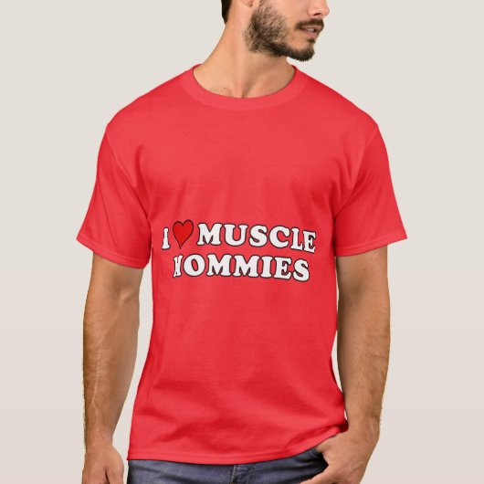 Spiermoeders vrienden t-shirt (Voorkant)