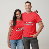 Spiermoeders vrienden t-shirt (Unisex)