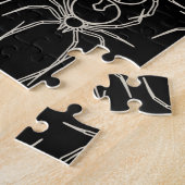 Spiers - Bat Black en Bone White Legpuzzel (Zijkant)