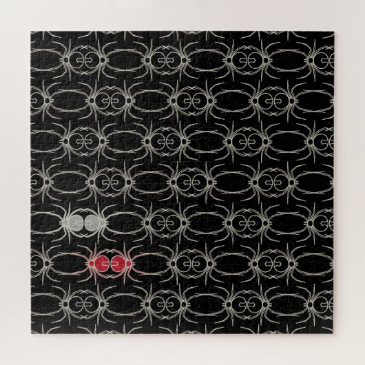 Spiers - Bat Black en Bone White Legpuzzel (Horizontaal)