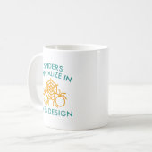 Spiers die in het Ontwerp van het Web specialisere Koffiemok (Voorkant links)