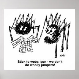 Spiers Discussiëren woeste jumpers Poster
