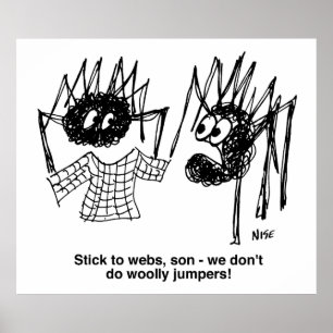 Spiers Discussiëren woeste jumpers Poster