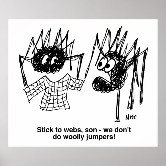 Spiers Discussiëren woeste jumpers Poster (Voorkant)