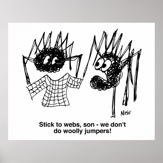 Spiers Discussiëren woeste jumpers Poster (Voorkant)