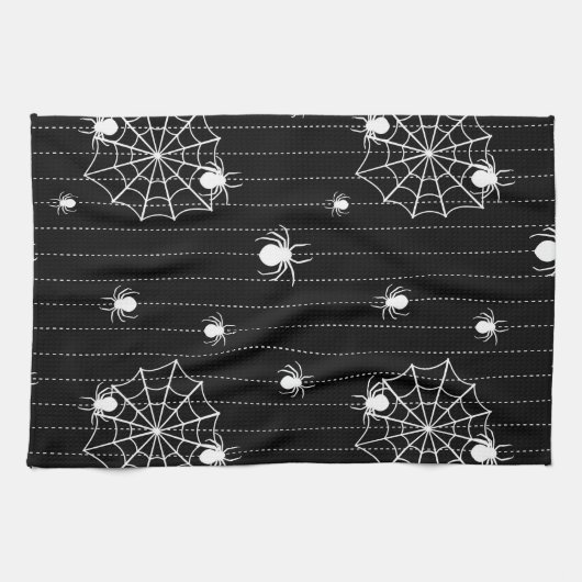 Spiers en webachtergrond theedoek (Horizontaal)