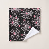 Spiers en webs bad handdoek (Wasdoekje)