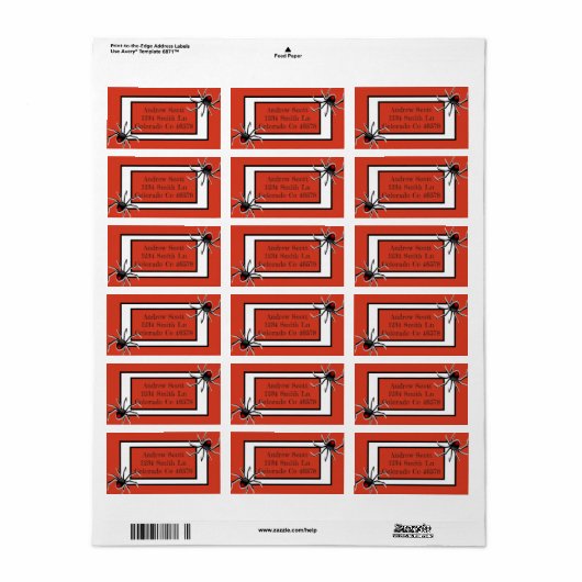 Spiers Etiket (Full Sheet)