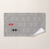 Spiers - Ghost Grey en Bone White Bad Handdoek (Handdoek)