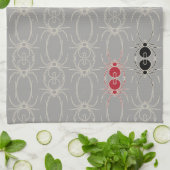 Spiers - Ghost Grey en Bone White Theedoek (Gevouwen)