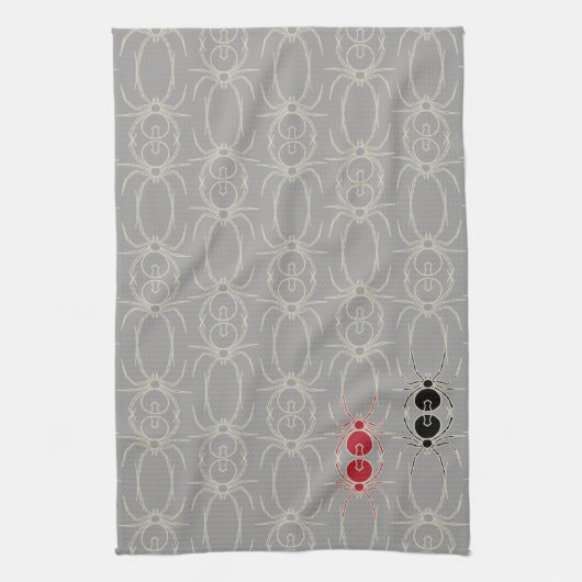 Spiers - Ghost Grey en Bone White Theedoek (Verticaal)