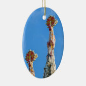 Spiers van La Sagrada Familia in Barcelona, Spanje Keramisch Ornament (Rechts)