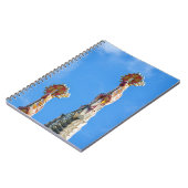 Spiers van La Sagrada Familia in Barcelona, Spanje Notitieboek (Linkerzijde)