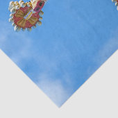 Spiers van La Sagrada Familia in Barcelona, Spanje Tissuepapier (Detail)