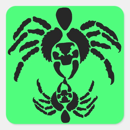 Spiers Vierkante Sticker (Voorkant)