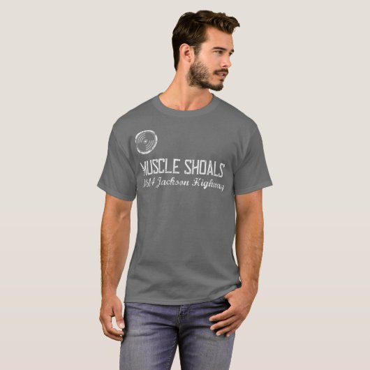 Spierschokken Alabama 3614 Jackson Highway Music T-shirt (Voorkant volledig)