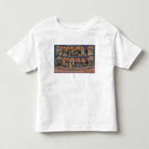 Spierschokken, Alabama - Grote Letter-scènes Kinder Shirts