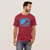 Spierschokken Alabama Music City Recording T-shirt (Voorkant volledig)