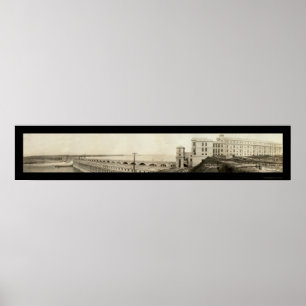 Spierschokken Dam Foto 1926 Poster