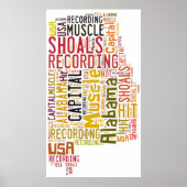 Spierspasmen, Alabama Poster (Voorkant)