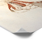 Spierspijn Anatomie Afdrukken nek Cervicale Spine Poster (Hoek)