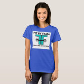 Spiertank voor vrouwen t-shirt (Voorkant volledig)