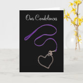 Spierverlies Sympathie Paarse Lash Sjabloon hart (Gele Bloem)