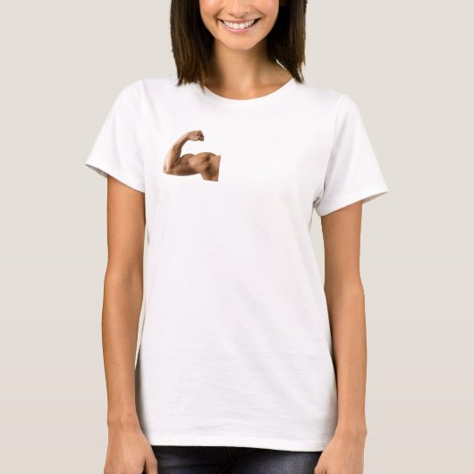 spiervrouw t-shirt (Voorkant)