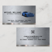 Spierwagen | Autogarage Shop Visitekaartje (Voorkant / Achterkant)