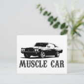  spierwagen briefkaart (Staand voorkant)