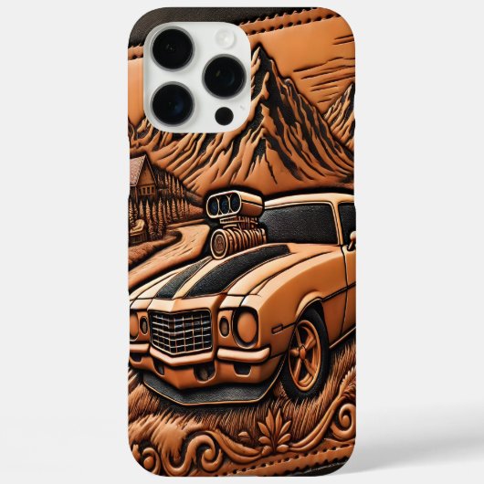 Spierwagen in een dromerig landschap Case-Mate iPhone case (Achterkant)