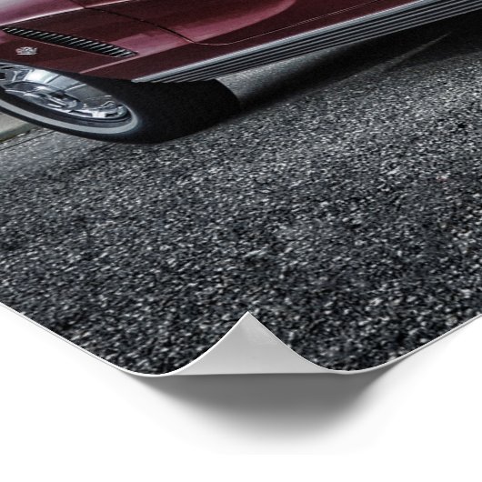  spierwagen poster (Hoek)