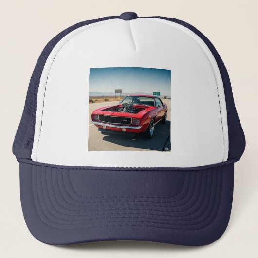 Spierwagen: precisie en prestaties trucker pet (Voorkant)