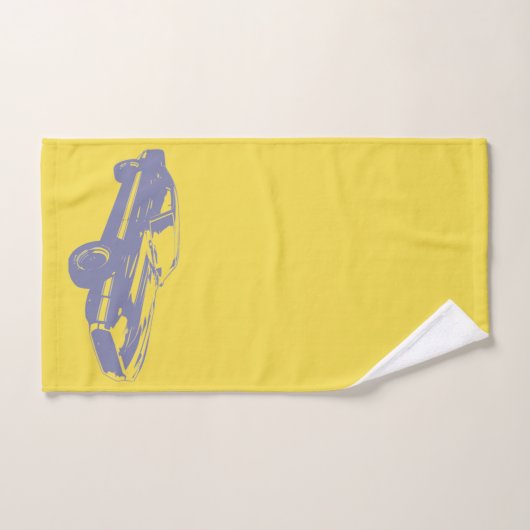  spierwagen Silhouette Bad Handdoek (Handdoek)