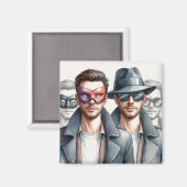 Spies! Magneet (Voorkant / Achterkant)