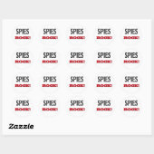 Spies Rock Ronde Sticker (Vel)