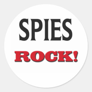Spies Rock Ronde Sticker