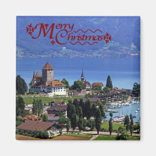 Spiez, bij Lake Thun Magneet