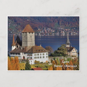 Spiez Castle, Zwitserland/Schloss Spiez, Schweiz Briefkaart