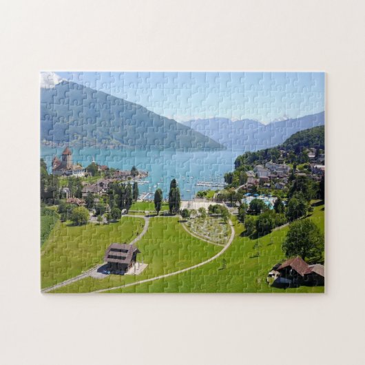 spiez, Zwitserland Legpuzzel (Horizontaal)