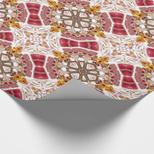 Spiff Elegant Chic Modern Wrapping Paper Cadeaupapier (Hoek)