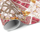 Spiff Elegant Chic Modern Wrapping Paper Cadeaupapier (Rol Hoek)