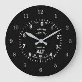 Spifire Altimeter Clock Grote Klok (Voorkant)