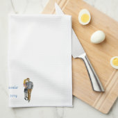 spijker- en oortendoek theedoek (Quarter Fold)